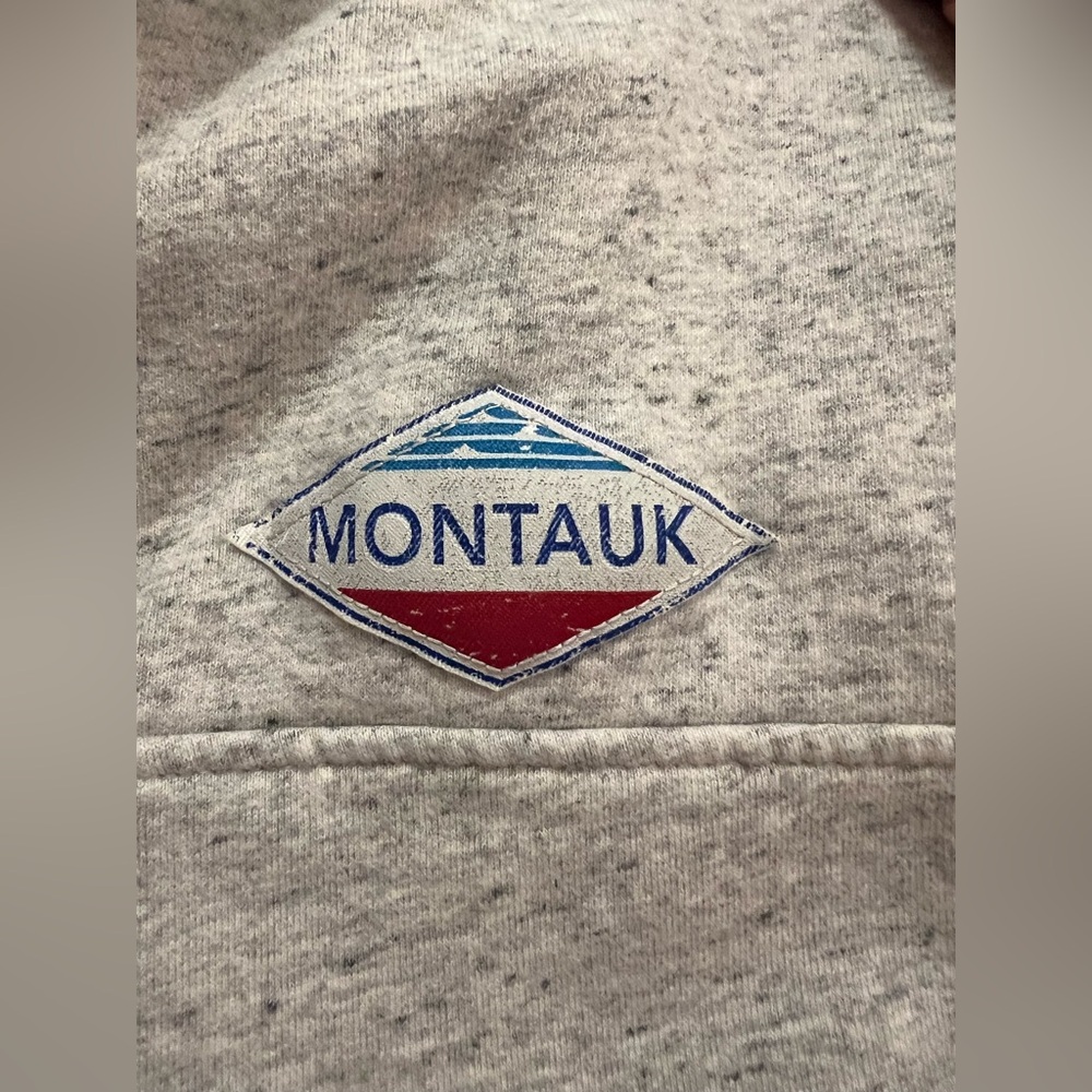 Men’s Or Women’s Vintage Montauk Sweatshirt Size XL Gray - Picture 4 of 5